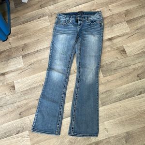 Silver jeans